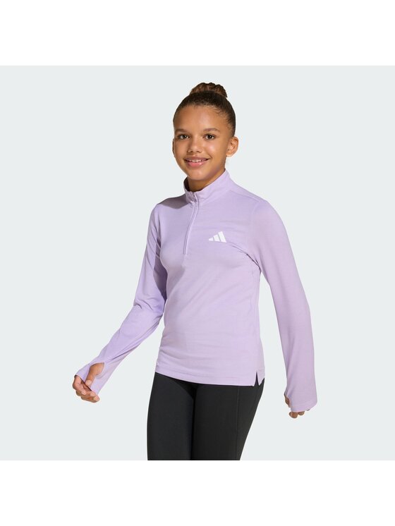 adidas adidas Longsleeve 154303 Fioletowy Regular Fit