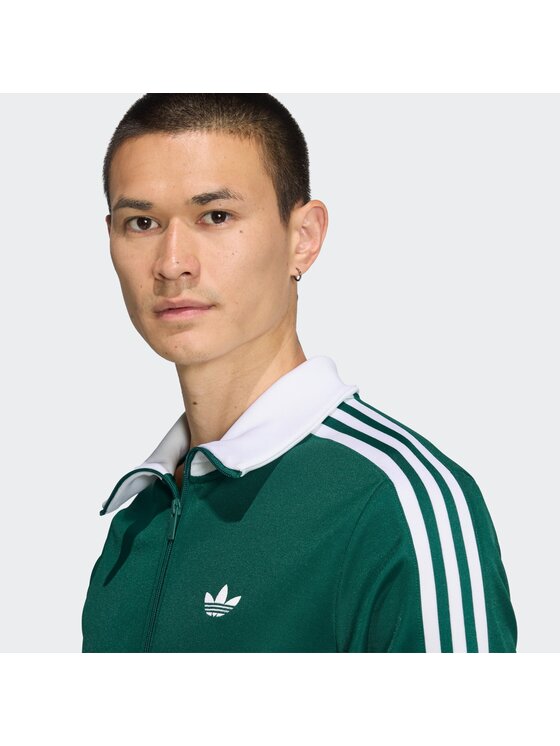 adidas adidas Sweatshirt adicolor Classic KE1666 Grün Slim Fit