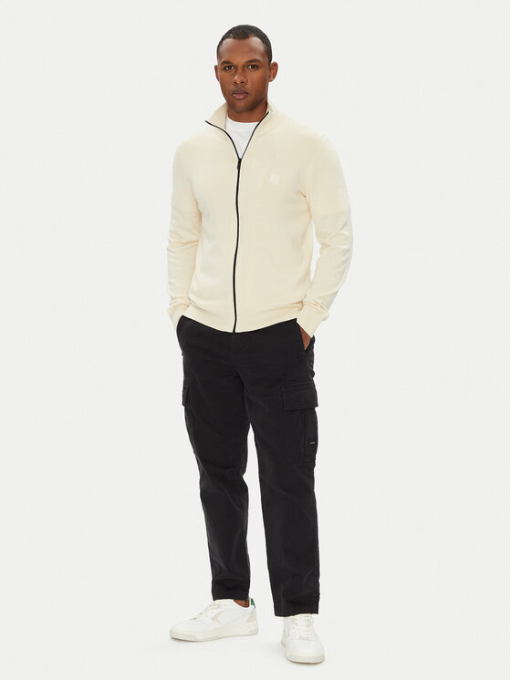 BOSS BOSS Кардиган Kanozip_S 50543692 Жълт Regular Fit