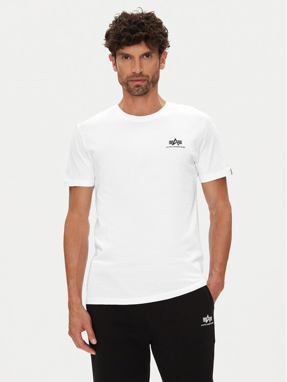 Alpha Industries Alpha Industries Súprava tričiek AI.258500-95 Biela Basic Fit
