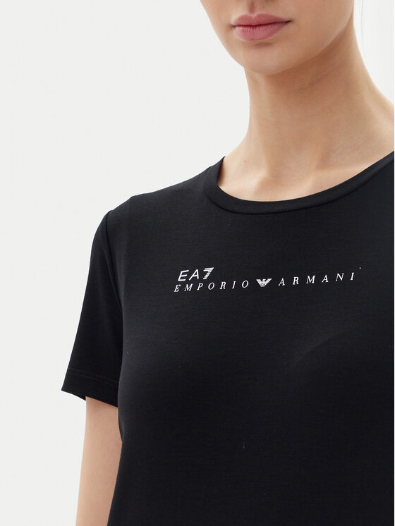 EA7 Emporio Armani EA7 Emporio Armani Majica 7W000274 AF12945 UC001 Črna Slim Fit