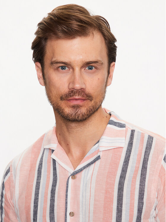 INDICODE INDICODE Camicia Fitzpatrick 20-297 Rosa Regular Fit