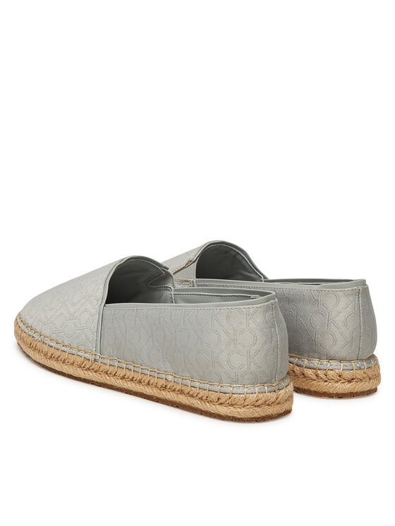 Calvin Klein Calvin Klein Espadrilles Flat Espadrille - Jacq HW0HW02467 Grau