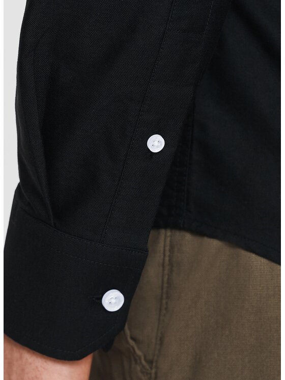 Pako Lorente Pako Lorente Koszula P26SN-1X-020 Czarny Slim Fit
