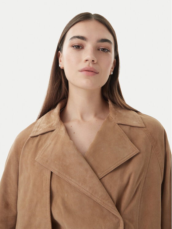 Marella Marella Ādas jaka Epoca 2613441061 Bēšs Regular Fit