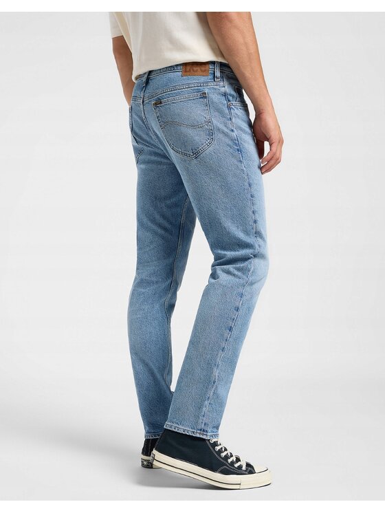 Lee Lee Jeansy Rider Niebieski Slim Fit
