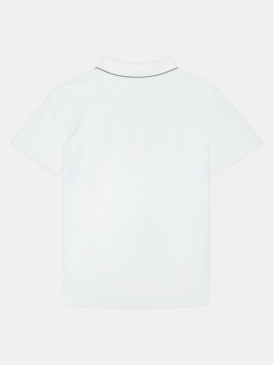 Calvin Klein Jeans Calvin Klein Jeans Polo majica Embro Logo IB0IB02370 Bela Regular Fit