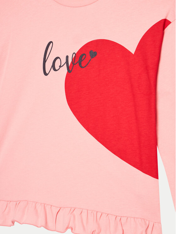 United Colors Of Benetton United Colors Of Benetton Pidžaama 3VD00P06Z Roosa Regular Fit