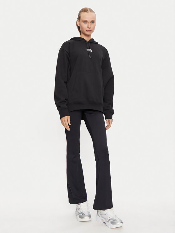 The North Face The North Face Bluză Essential NF0A89EN Negru Oversize