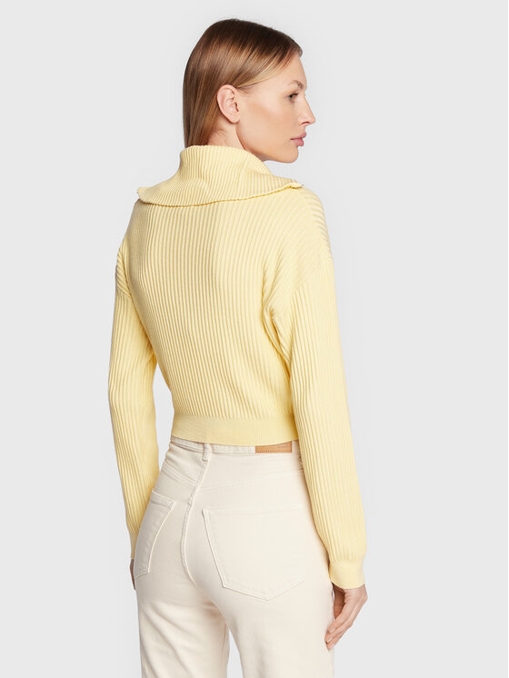 Cotton On Cotton On Sweater 2055180 Sárga Regular Fit