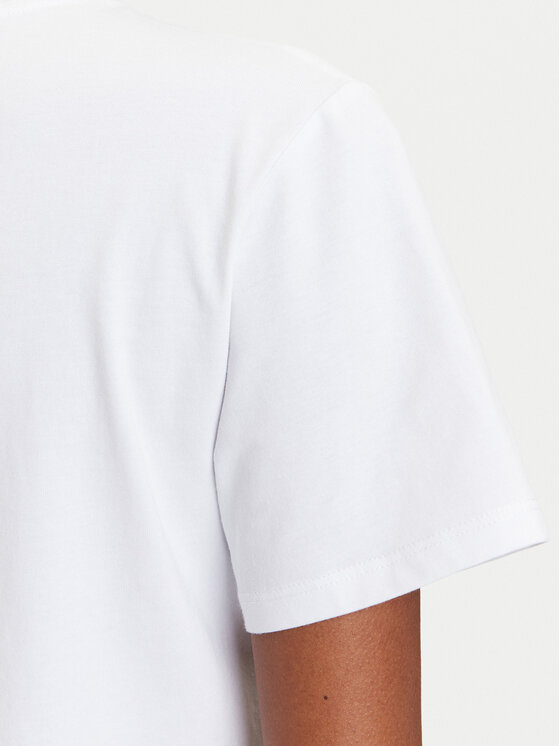 KARL LAGERFELD KARL LAGERFELD T-Shirt A3W17102 Bílá Regular Fit
