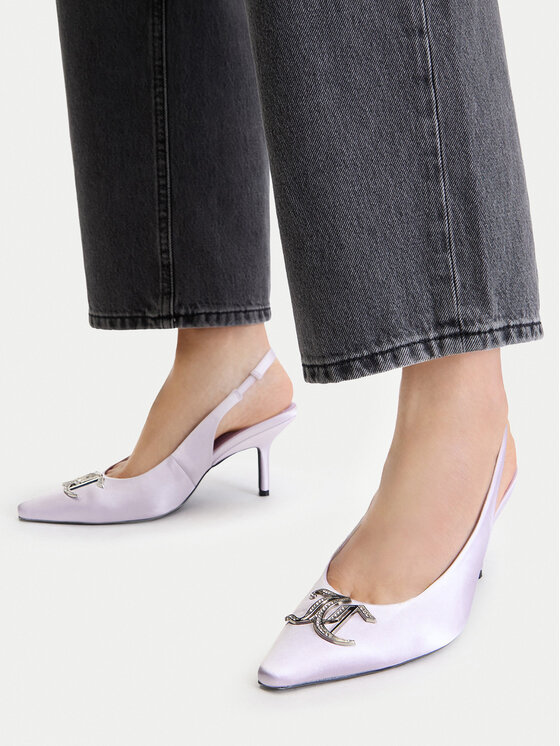 Juicy Couture Juicy Couture Szpilki CEO-259-133-01 Fioletowy