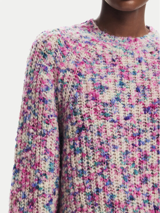 Desigual Desigual Sweater Birmingham 24WWJF72 Színes Regular Fit