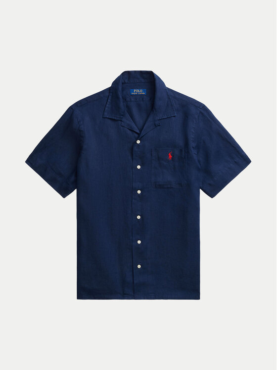Polo Ralph Lauren Polo Ralph Lauren Košile 710938425006 Tmavomodrá Classic Fit