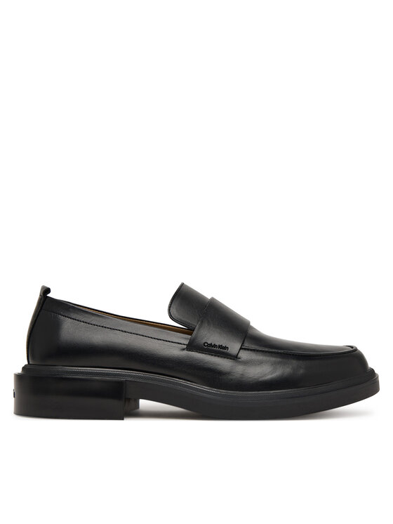 Calvin Klein Calvin Klein лоуфъри с дебела подметка Cupped Band Loafer Lth HM0HM02065 Черен
