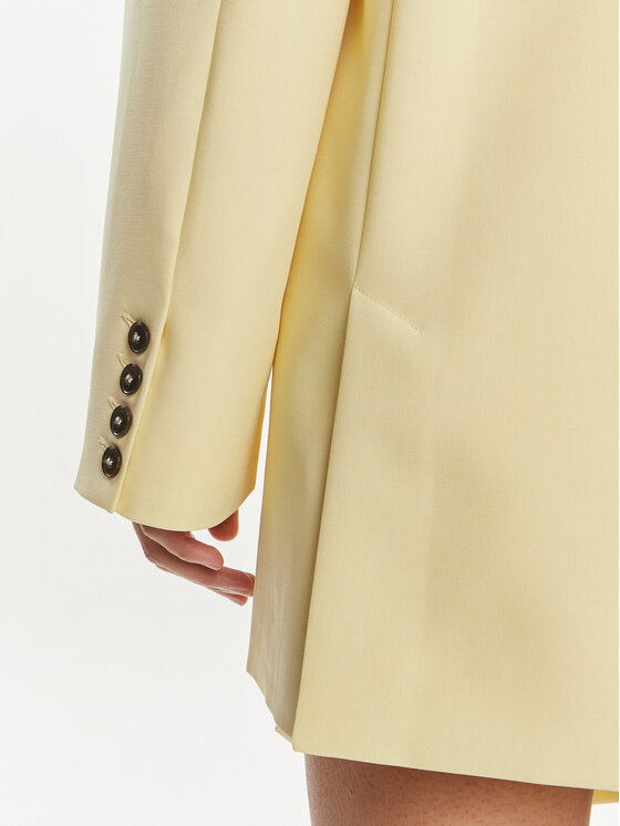 Herskind Herskind Σακάκι Verner 5103519 Κίτρινο Oversize