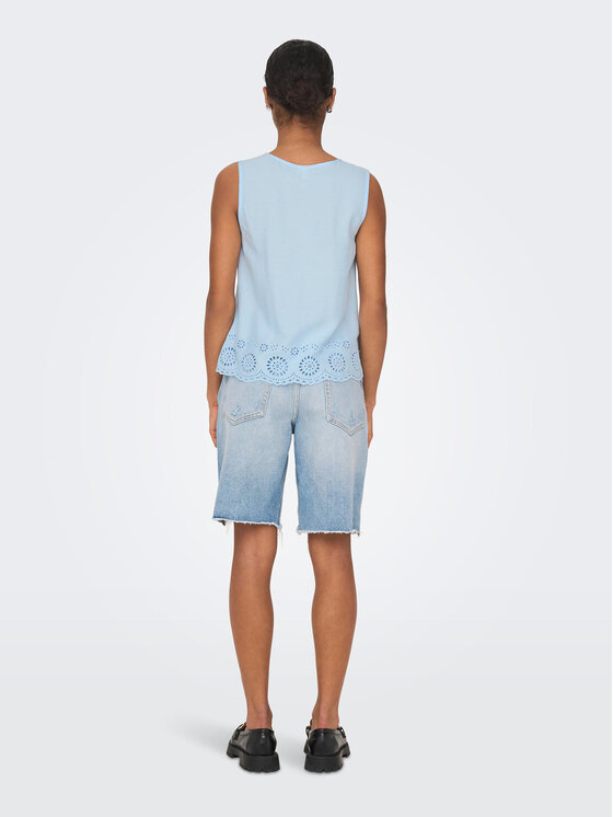 ONLY ONLY Blūze 15296317 Zils Regular Fit