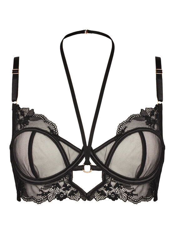 Hunkemöller Hunkemöller Grudnjak sa žicom Amari 300969 Crna