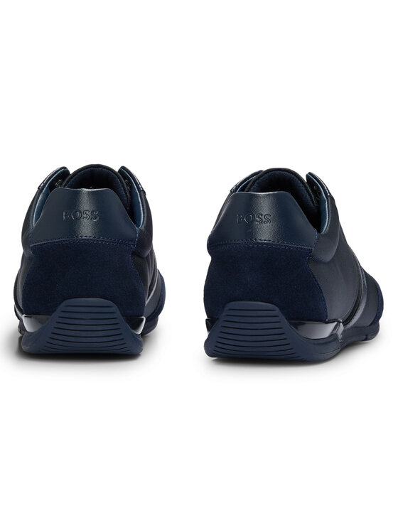 BOSS BOSS Sneakersy 24850 Granatowy