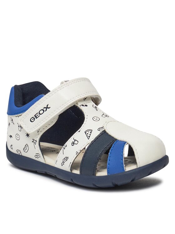 Geox Geox Basutės B Elthan Boy B451PC 000BC C0293 Balta