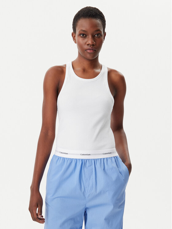 Calvin Klein Underwear Calvin Klein Underwear Top LV00QS7492 Alb Slim Fit