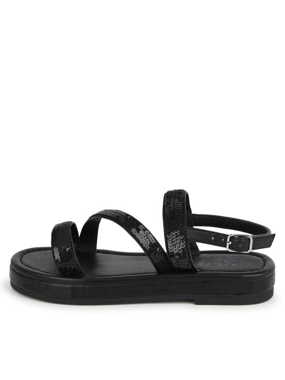 Karl Lagerfeld Kids Karl Lagerfeld Kids Sandały Z30004 S Czarny