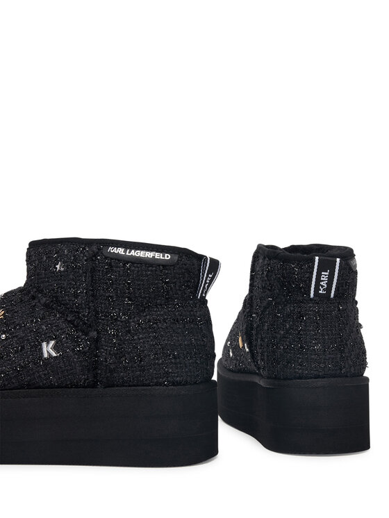 KARL LAGERFELD KARL LAGERFELD Снігоходи Thermo Charms & Studs KL48524B Чорний
