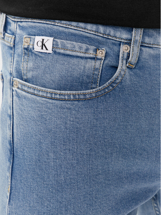 Calvin Klein Jeans Calvin Klein Jeans Blugi J30J323690 Albastru Slim Taper Fit