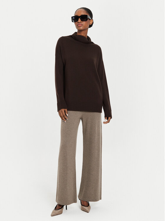 Max Mara Leisure Max Mara Leisure Golf Superbo 2426366148 Rjava Relaxed Fit