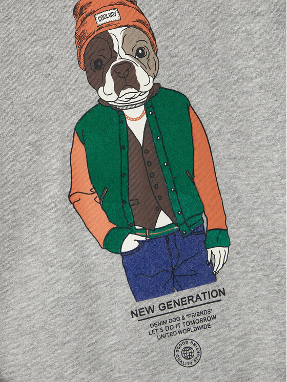 NAME IT NAME IT Sweatshirt 13210914 Grau Regular Fit