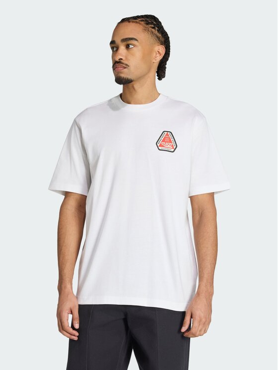 adidas adidas T-Shirt 165151 Biały Regular Fit