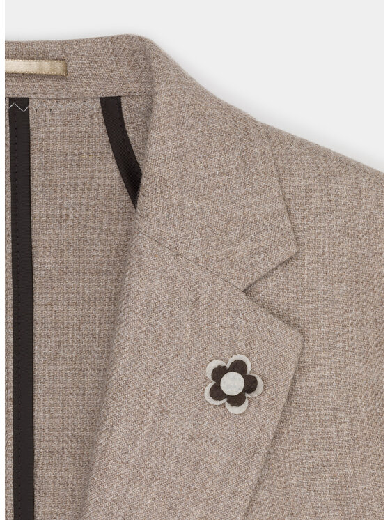 Pako Lorente Pako Lorente Marynarka P22WP-3X-045 Beżowy Slim Fit