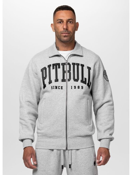 PITBULL PITBULL Bluza NORTON Szary Regular Fit