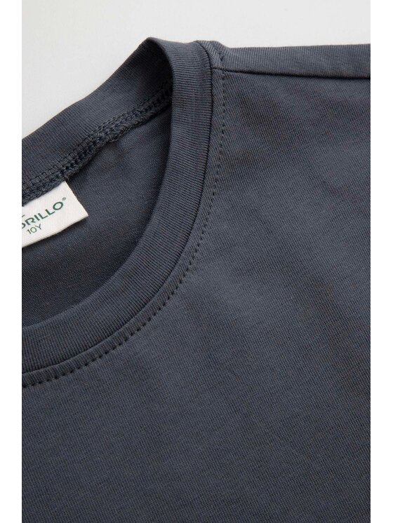 Coccodrillo Coccodrillo Tričko WC5143218LGD-020 Sivá Regular Fit