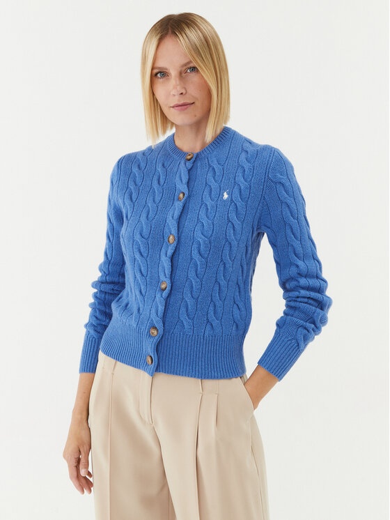 Polo Ralph Lauren Кардиган 211910443004 Син Regular Fit | Modivo.bg