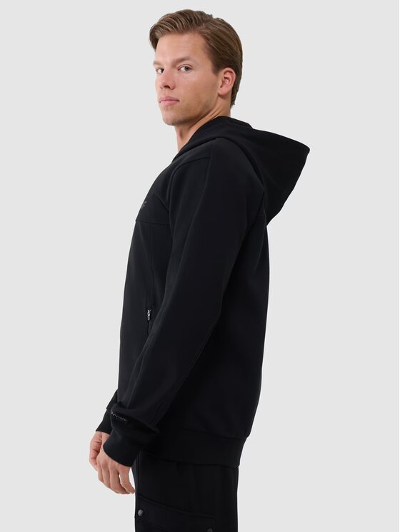 4F 4F Felpa 4FWSS25TSWSM1537-20S Nero Regular Fit