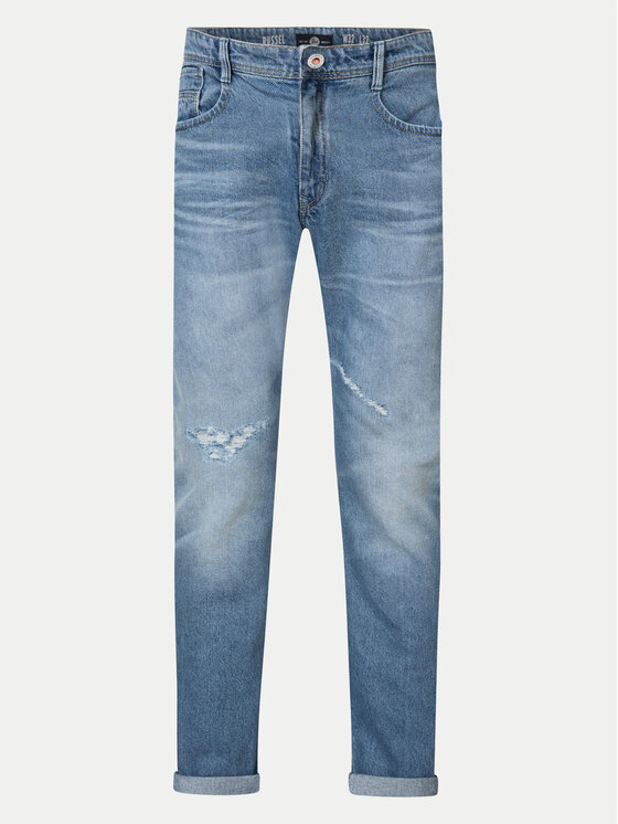 Petrol Industries Jeans hlače M-1040-DNM056 Modra Tapered Fit