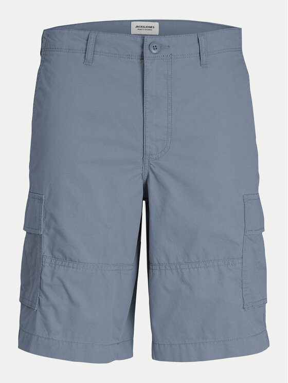 Jack & Jones Jack & Jones Szorty materiałowe Jpstcole 12253222 Niebieski Loose Fit