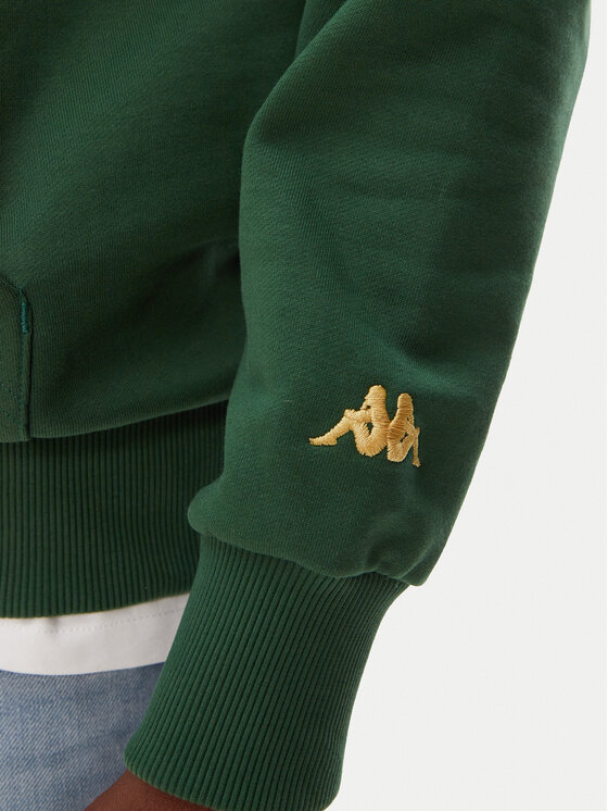 Kappa Kappa Felpa Nilufer 341T54W Verde Regular Fit