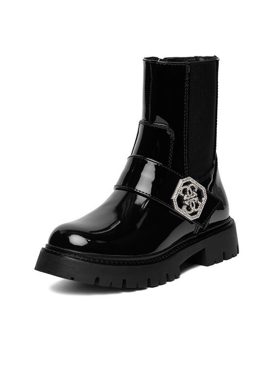 Guess Guess Škornji CEO-CS6729-20 Črna