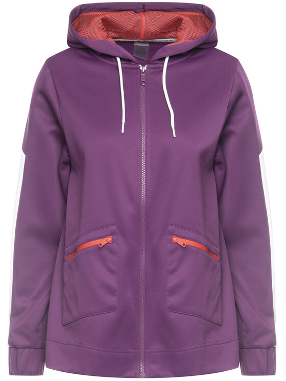 Tommy Sport Tommy Sport Majica dugih rukava Dwr Fleece S10S100405 Ljubičasta Regular Fit