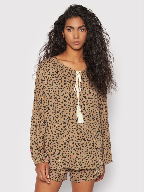 Camicia Soso Marrone Relaxed Fit