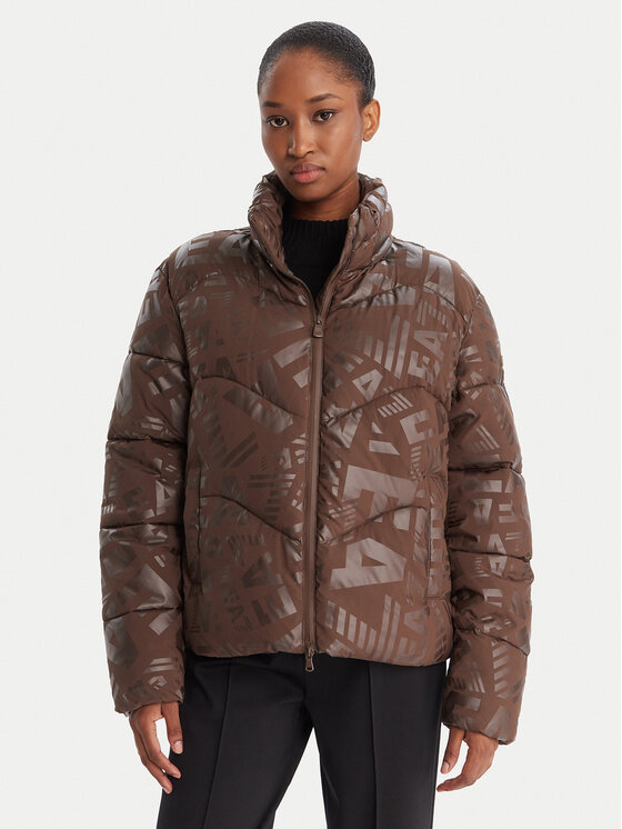 EA7 Emporio Armani EA7 Emporio Armani Зимова куртка 7W000654 AF16408 F6104 Коричневий Regular Fit