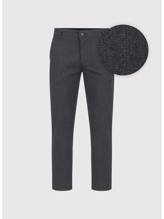 Pako Lorente Pako Lorente Spodnie materiałowe P25WF-WX-002 Szary Slim Fit