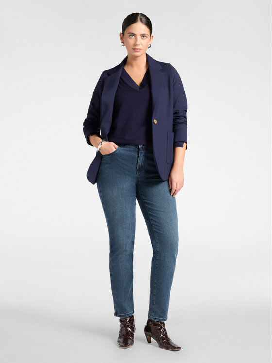 Elena Mirò Elena Mirò Jeansy P443G000431N0H4 Niebieski Slim Fit