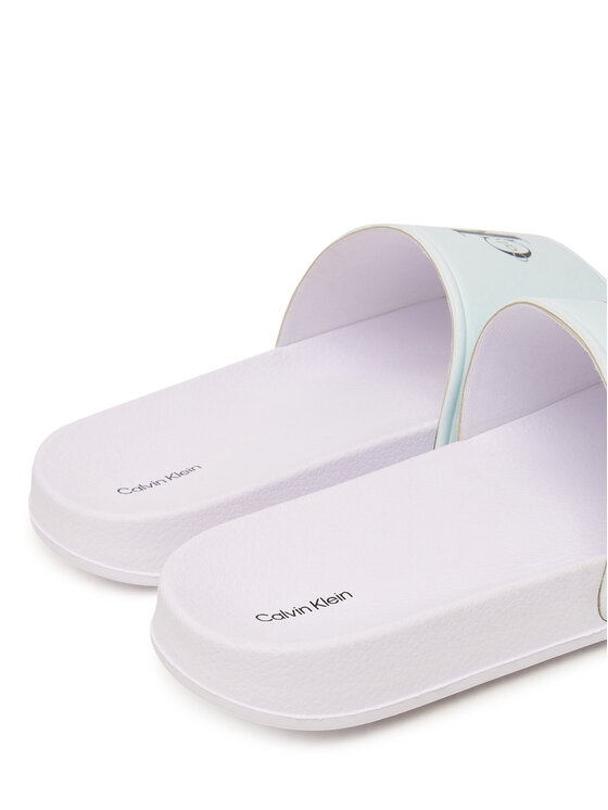 Calvin Klein Calvin Klein Şlapi V3X0-83333-1172 Alb