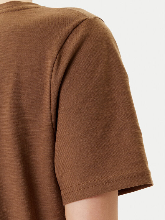 United Colors Of Benetton United Colors Of Benetton Póló 3BVXD400H Barna Relaxed Fit