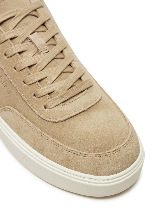 Calvin Klein Calvin Klein Снікерcи Lace Up Suede HM0HM01792 Бежевий