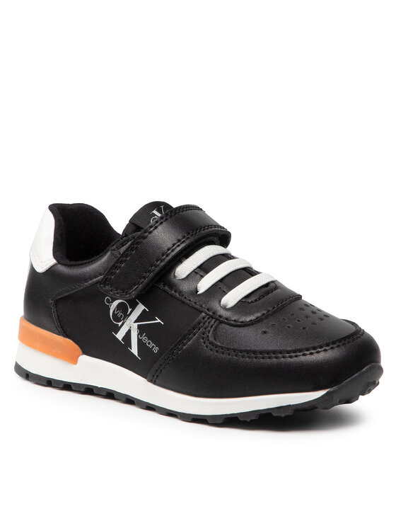 Calvin Klein Jeans Calvin Klein Jeans Sneakersy Low Cut Lace-Up Sneaker V1B9-80133-0208 S Czarny