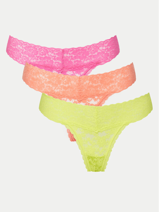 Guess Guess Set 3 perechi de chiloți tanga O5RG18 KC5L0 Colorat